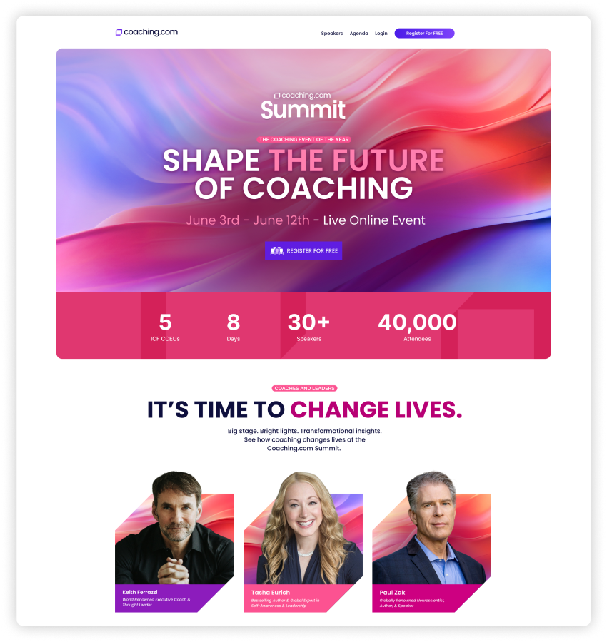 Coaching.com - pages programs main ev summit bg